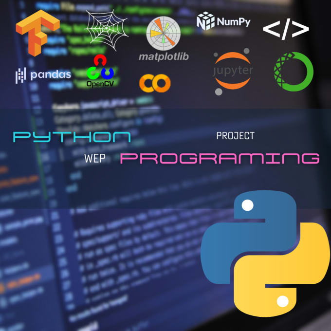 Do python programming on any framework by Aya25mrh | Fiverr