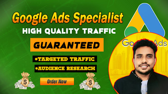 setup google ads PPC campaigns to bring you leads, sales