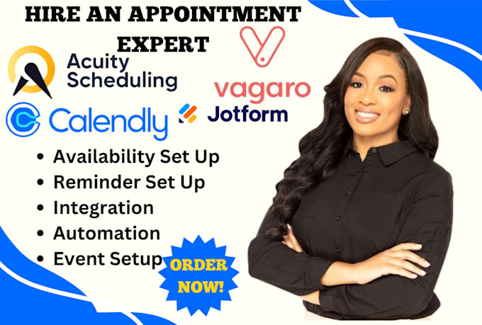 Set calendly acuity scheduling square vagaro jotform online booking