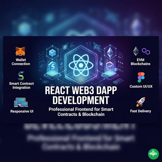 be your expert react frontend and web3 dapp developer