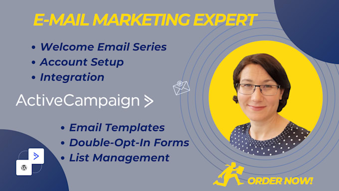 create a welcome email automation using activecampaign