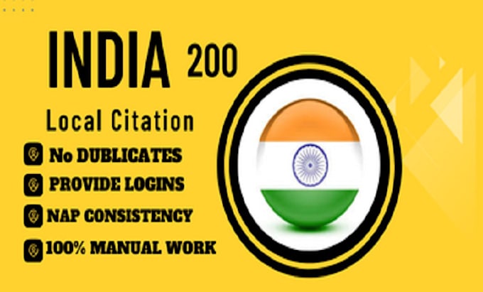 do india local citations and directory submissions