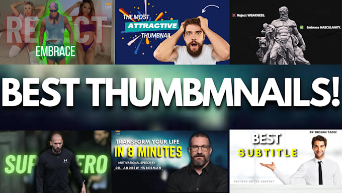 Create perfect thumbnail for your video to grow your channel by Vantagi ...