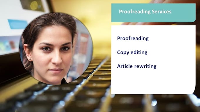 proofread and copy edit english texts