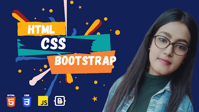 Design web page using html css bootstrap and convert psd to html by ...