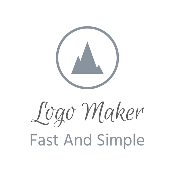 simple logo maker for you