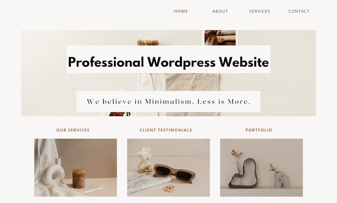 design, redesign, and fix wordpress website
