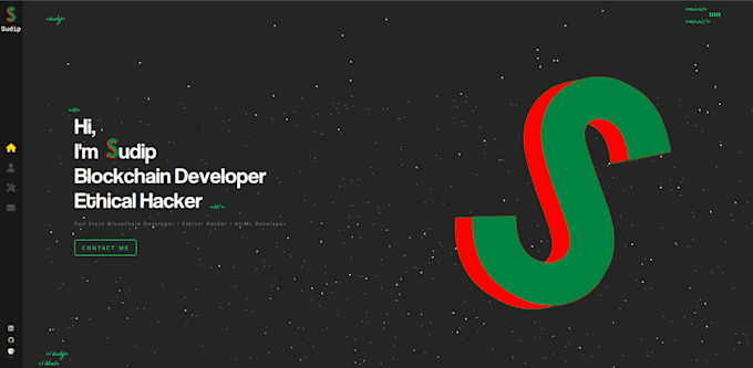build a  personal or professional portfolio website for you