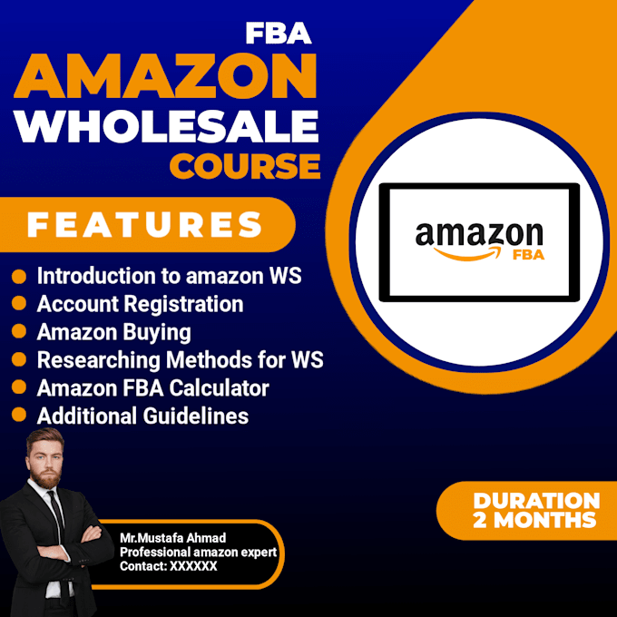 Create an amazing amazon course poster by Mustafashelby | Fiverr