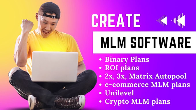 make a custom MLM website and mobile app