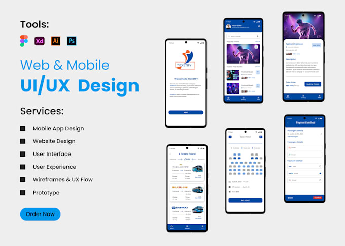 Do responsive web or app ui ux design by Fazi1490 | Fiverr
