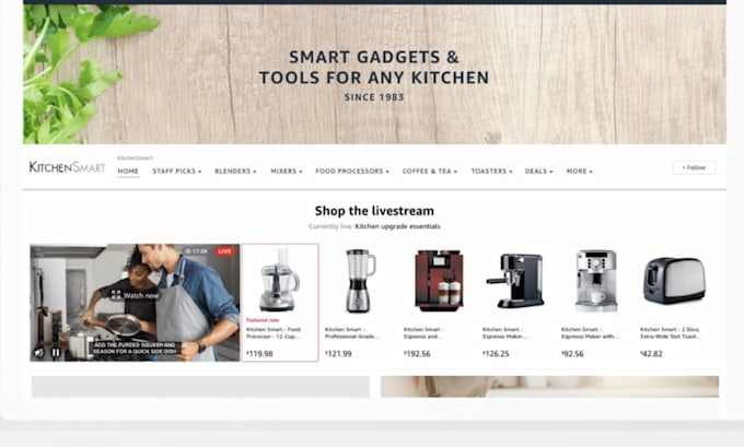 create your amazon storefront design