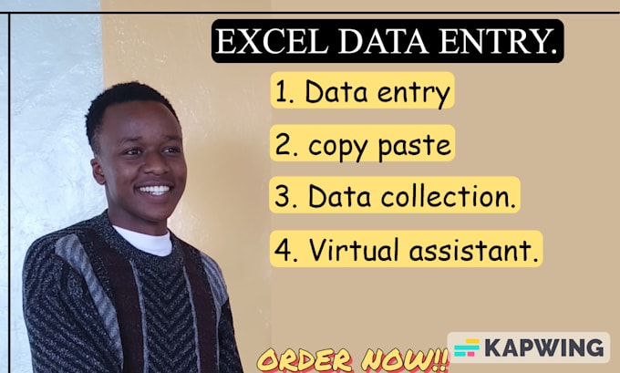 do data entry efficiently