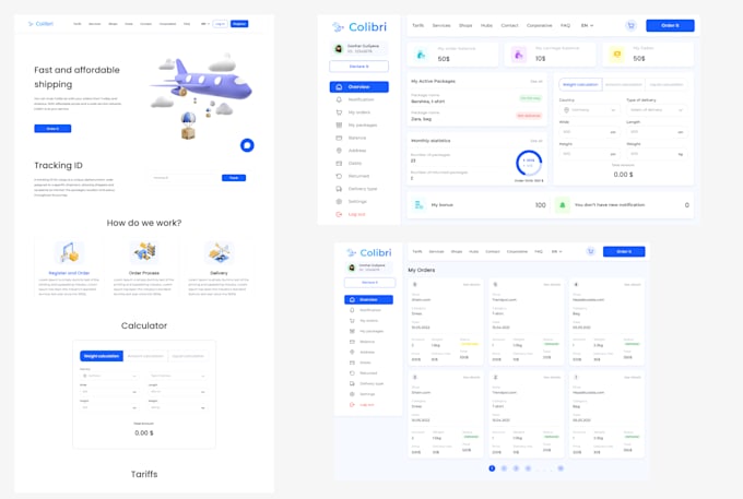 Advanced ux ui web design by Mavericksagency | Fiverr