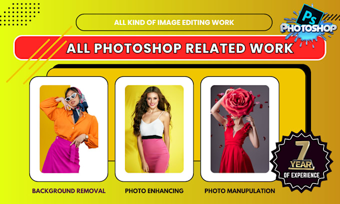 do professional image editing and background removal in photoshop