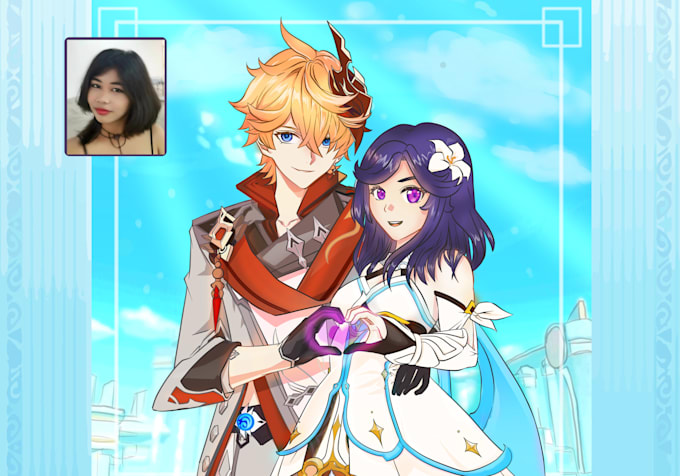 drawing anime character for your story, game, youtube