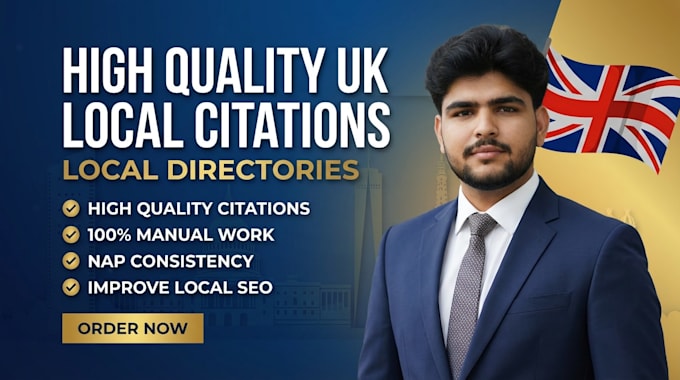 create high authority UK local citations, local SEO, and business listing