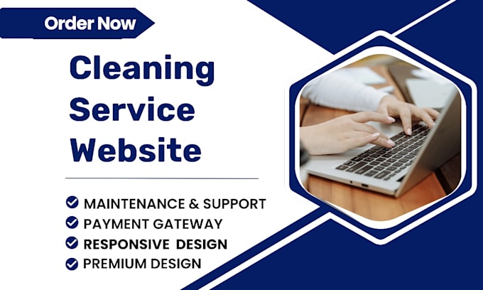 design house and office cleaning website