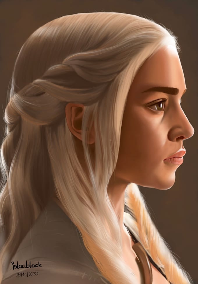 draw beautiful custom digital portraits