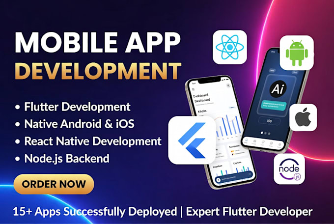 develop your custom android and ios mobile app development