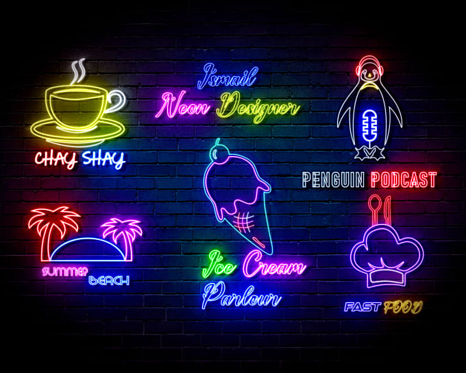 Neon outlet flex logo
