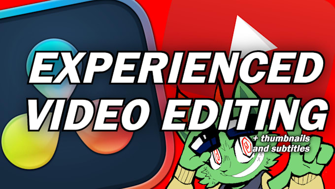 edit videos for your youtube channel