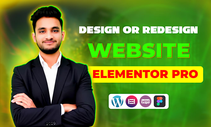 design your wordpress website with elementor pro