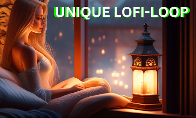 create custom lofi loop animation for youtube stream