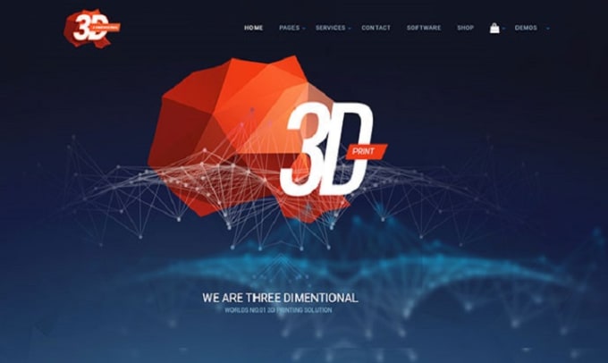Develop three js, 3d animated websites for your service by Acadania ...