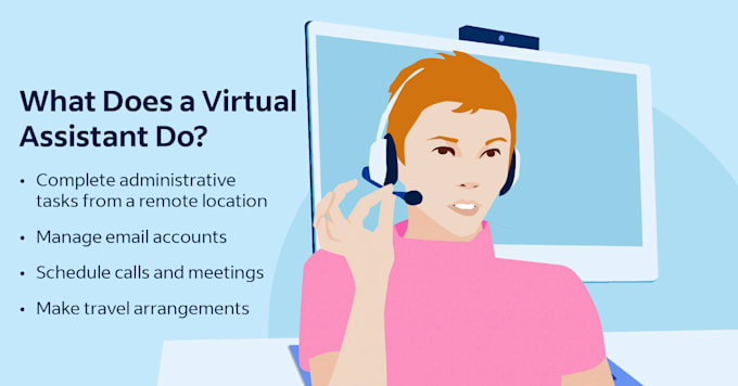 be your professional virtual assistant get more done in less time