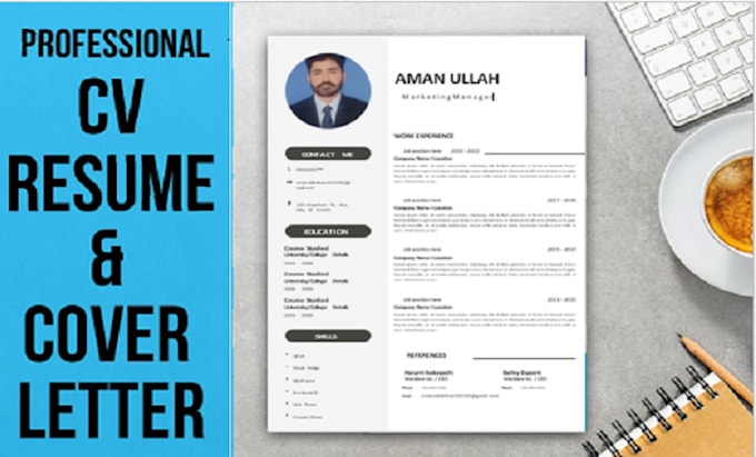 perform professional resume design and CV design