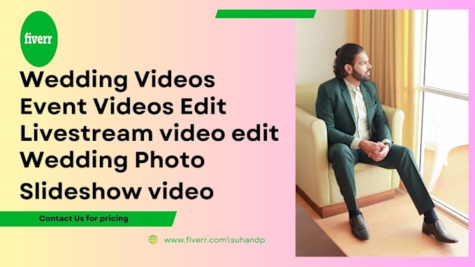 do cinematic wedding trailer, highlights video editing