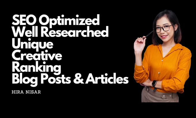 write engaging and informative blog posts and articles
