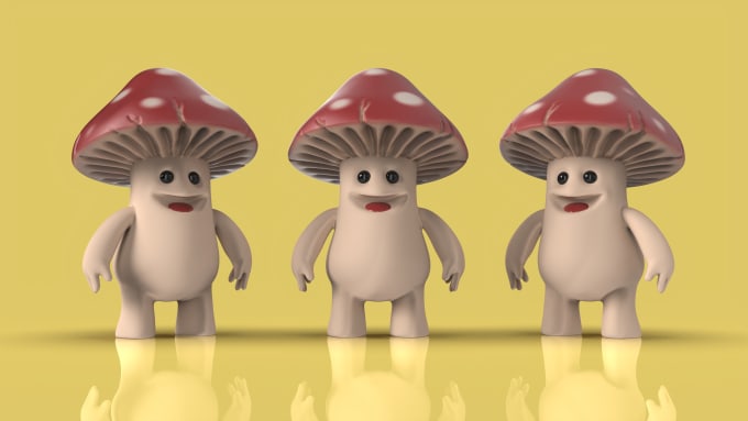sculpt 3d model toys for 3d printing or rendering
