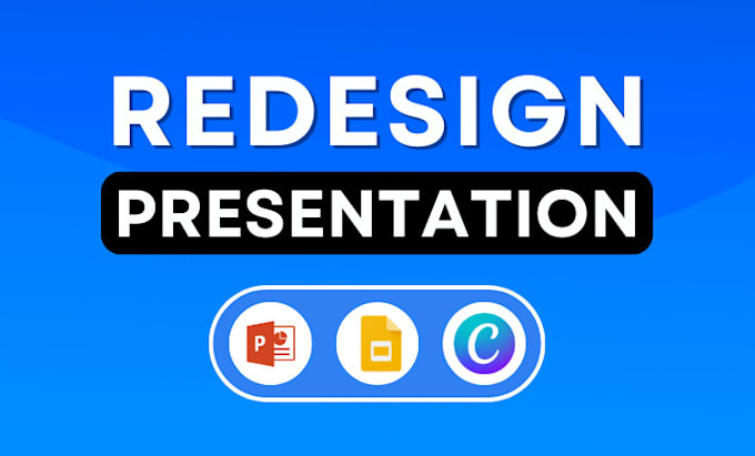 redesign your existing powerpoint presentation