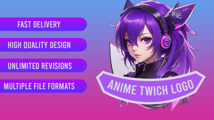 Design eye catchy twitch logo or twitch banner for your channel by Umar ...