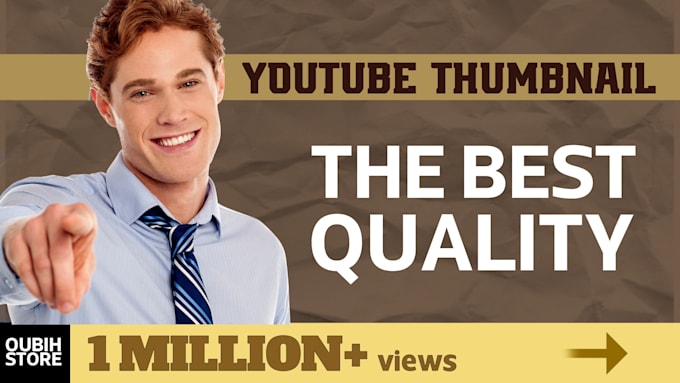 design custom catchy youtube thumbnail in 24 hours