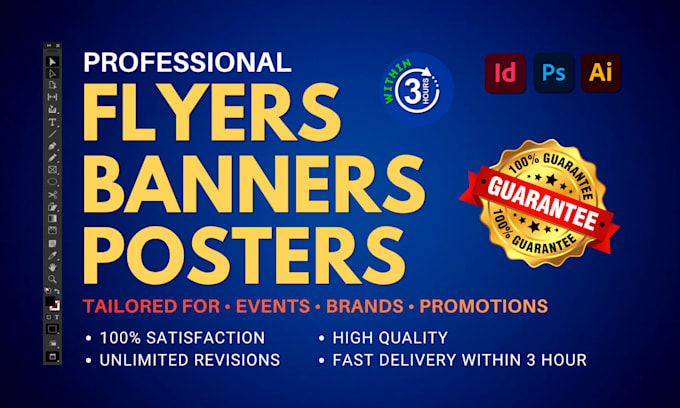 do professional flyers, posters and banners for your business
