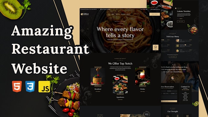make restaurant SEO optimized wordpress website