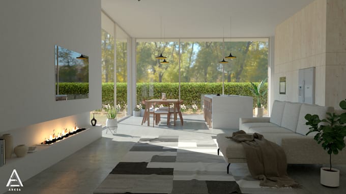 3d architectural modeling and realistic rendering