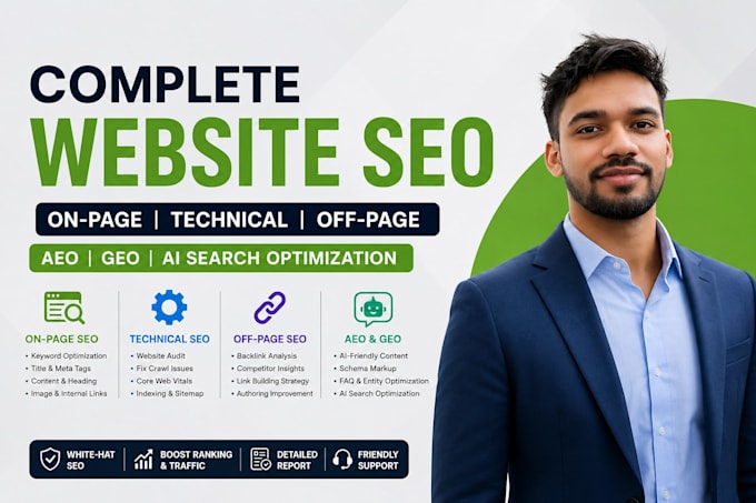 do full website optimization for wordpress, shopify, wix, squarespace