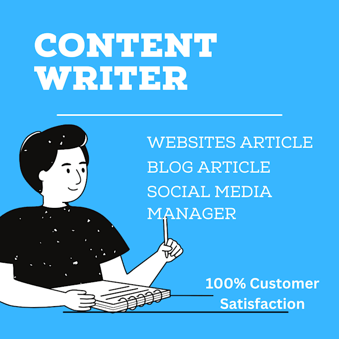 do SEO article writing, blog post writing or content writing