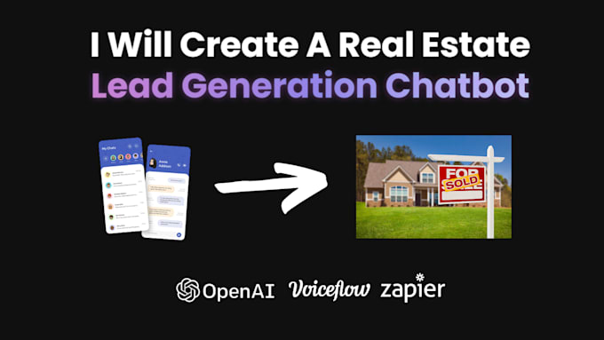 create a lead generation chatbot for real estate