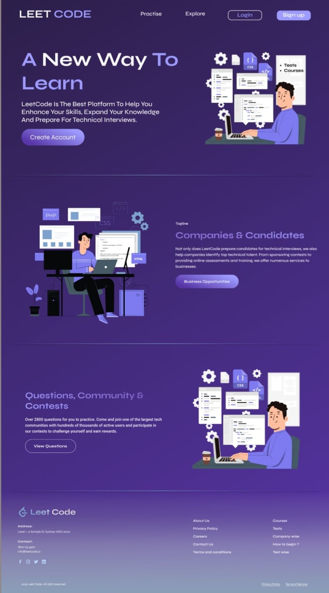 Design ui ux with figma html css and app enthusiasm by simleensuri