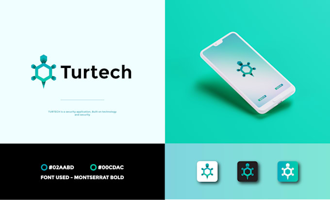 do unique modern timeless crypto tech saas software app logo design
