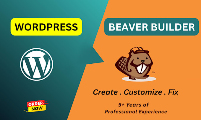 create, customize, or fix beaver builder website