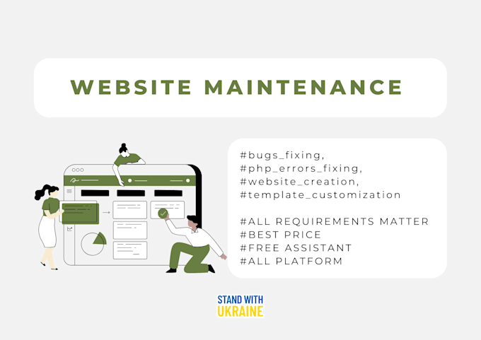 help you with any website issues