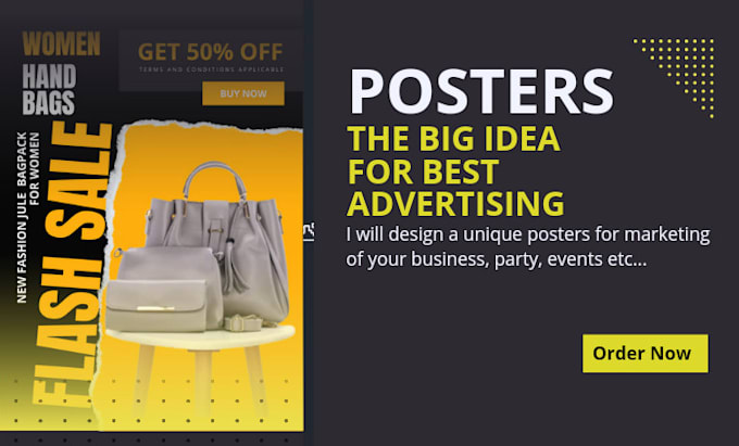 Design professional high quality posters by Contentauthor91 | Fiverr