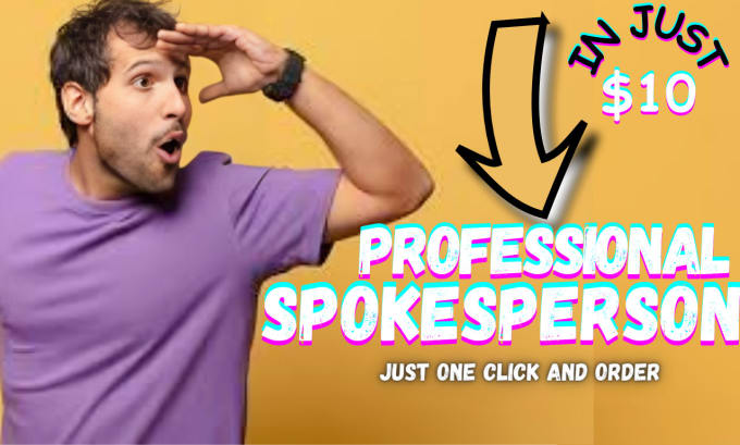 be your videos spokespersons in your language