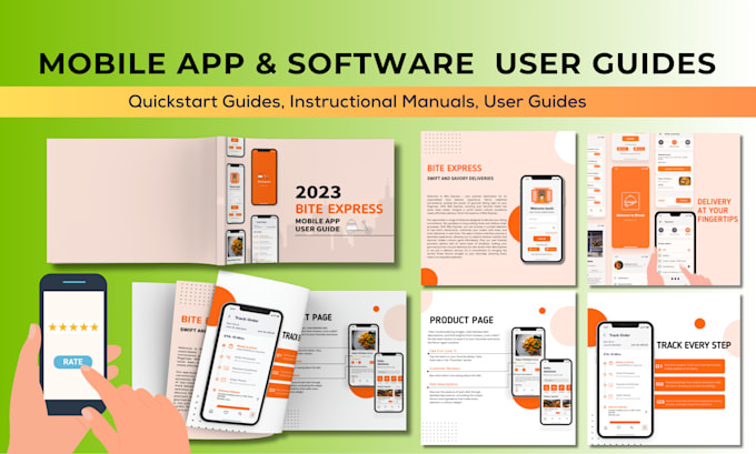 make an instructional manual, user guide, booklet, workbook